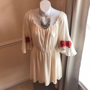 Altar'd State Bell Sleeve Off the Shoulder Dress